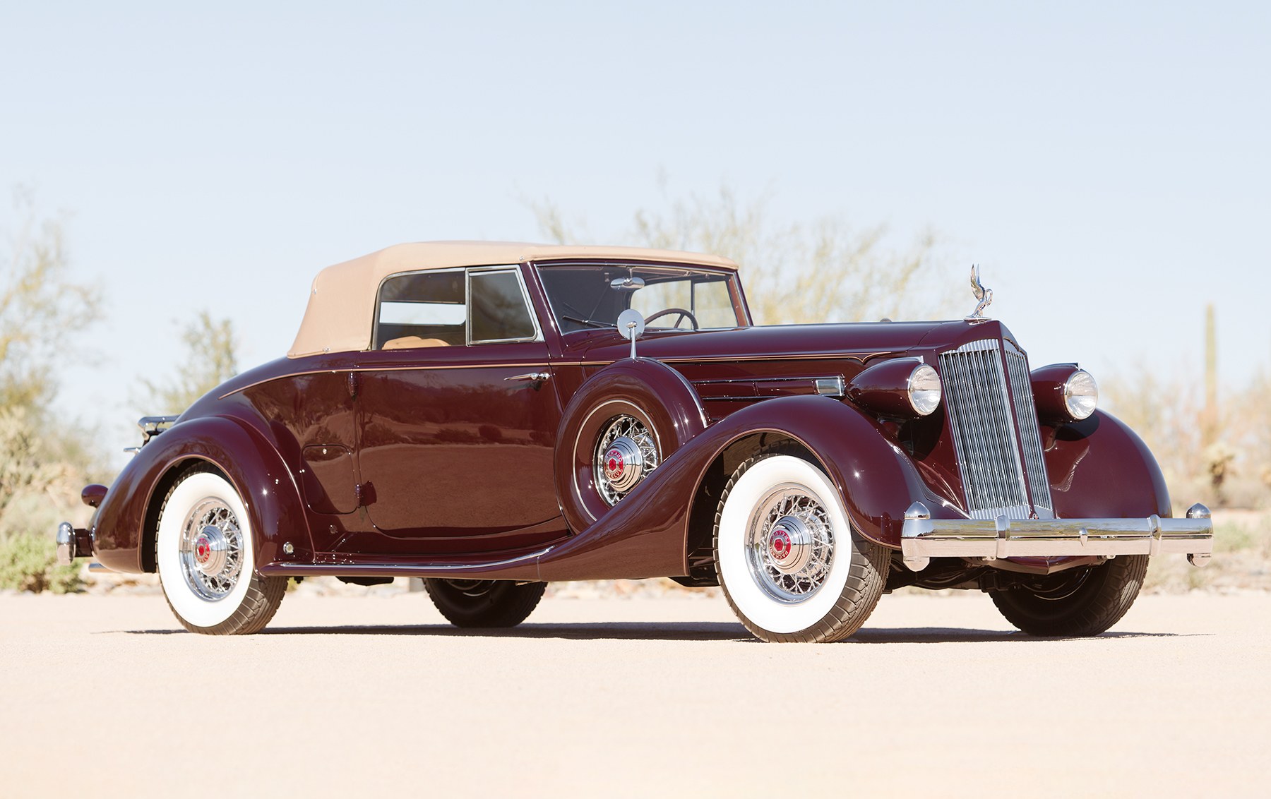 1936 Packard Twelve 1407 Coupe Roadster | Gooding Christie's
